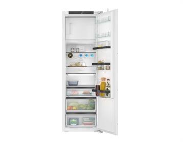 Integrerbart køleskab, 177.5 x 56 cm, fladhængsel med dæmpet lukning (soft close) - Siemens iQ500 - KI82LSDD0